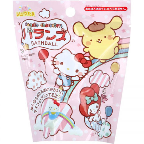 Santan 入浴球 三丽鸥 Sanrio 哇!是彩虹